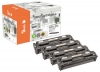 Multipack Peach, compatible avec  HP No. 305A, CE410A, CE411A, CE412A, CE413A