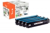 Paquete combinado  de Peach compatible con  HP No. 203A, CF540A, CF541A, CF542A, CF543A