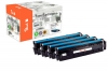 Paquete combinado  de Peach compatible con  HP No. 203X, CF540X, CF541X, CF542X, CF543X