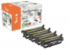 Peach Spar Pack Tonermodule kompatibel zu  HP No. 654X, CF330X, CF331A, CF332A, CF333A