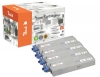 Peach Spar Pack Tonermodule kompatibel zu  OKI 46490608, 46490607, 46490606, 46490605