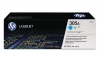 Cartouche de toner cyan originale  HP No. 305A C, CE411A