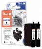 Peach dvigubas paketas, juodas, suderinamas su  Epson T0711XL bk*2, C13T07114011