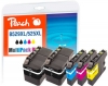 Peach Combi Pack Plus, compatibile con  Brother LC-529, LC-525XL