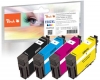 Peach Spar Pack Tintenpatronen kompatibel zu  Epson No. 502XL, C13T02W64010
