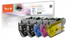 Peach Multipack Plus, compatible avec  Brother LC-421