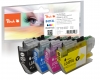 Multipack Peach, compatible avec  Brother LC-421XLVALP