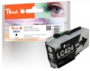 Peach inktpatroon zwart compatibel met  Brother LC-424BK