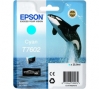 211616 - Originali rašalo kasetė, žalsvai mėlyna T7602C, C13T76024010 Epson