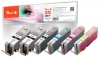 319682 - Peach Spar Pack Plus Tintenpatronen XL kompatibel zu PGI-570XL*2, CLI-571XL Canon