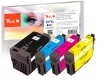 319815 - Peach Multi Pack compatibili con T2716, No. 27XL, C13T27164010 Epson