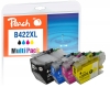 322134 - Peach combipakket, compatibel met LC-422XL Brother