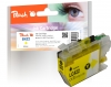 322172 - Peach inktpatroon geel, compatibel met LC-422Y Brother