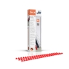511154 - Peach Binding Combs 6mm, 25 sheets A4, red, 1000 pcs. - PB4060-03 HP