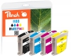 313231 - Peach Spar Pack Tintenpatronen kompatibel zu No. 88, C9385AE, C9386AE, C9387AE, C9388AE HP